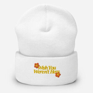 Embroidered Beanie Silly Sarcastic Embroidery